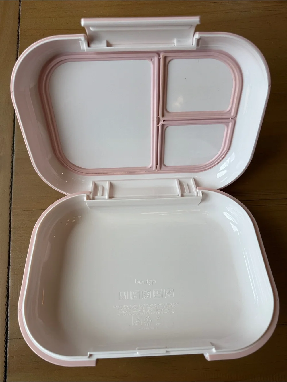 Minimalist White Bento Box Tray